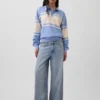 Vintagesoft Terry oversized polosweatshirt