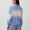 Vintagesoft Terry oversized polosweatshirt