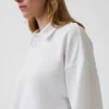 Vintagesoft Terry oversized polosweatshirt