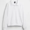 Vintagesoft Terry oversized polosweatshirt