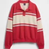 Vintagesoft Terry oversized polosweatshirt