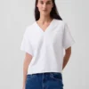 Vintagesoft Terry Oversized V-hals-genser