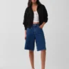 Vintagesoft Terry Oversized Wedge Zip-hettegenser
