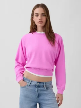 Vintagesoft Terry Raglan-genser