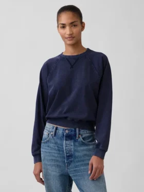 Vintagesoft Terry Raglan-genser