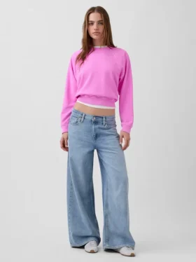 Vintagesoft Terry Raglan-genser