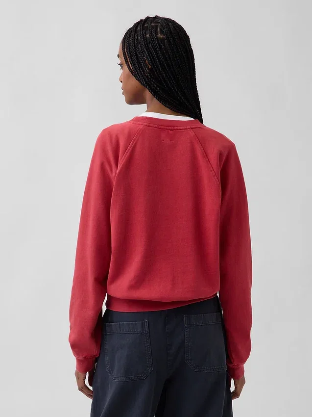 Vintagesoft Terry Raglan-genser