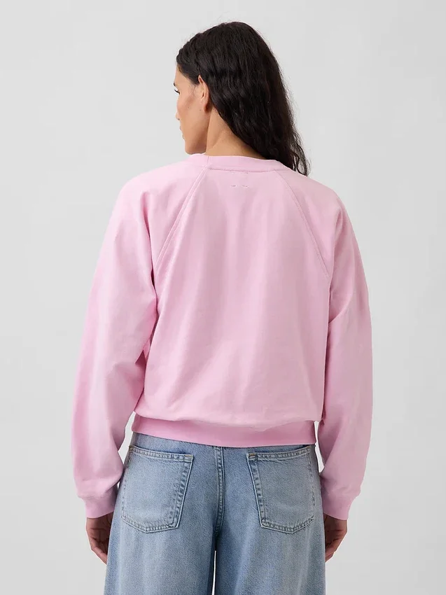 Vintagesoft Terry Raglan-genser