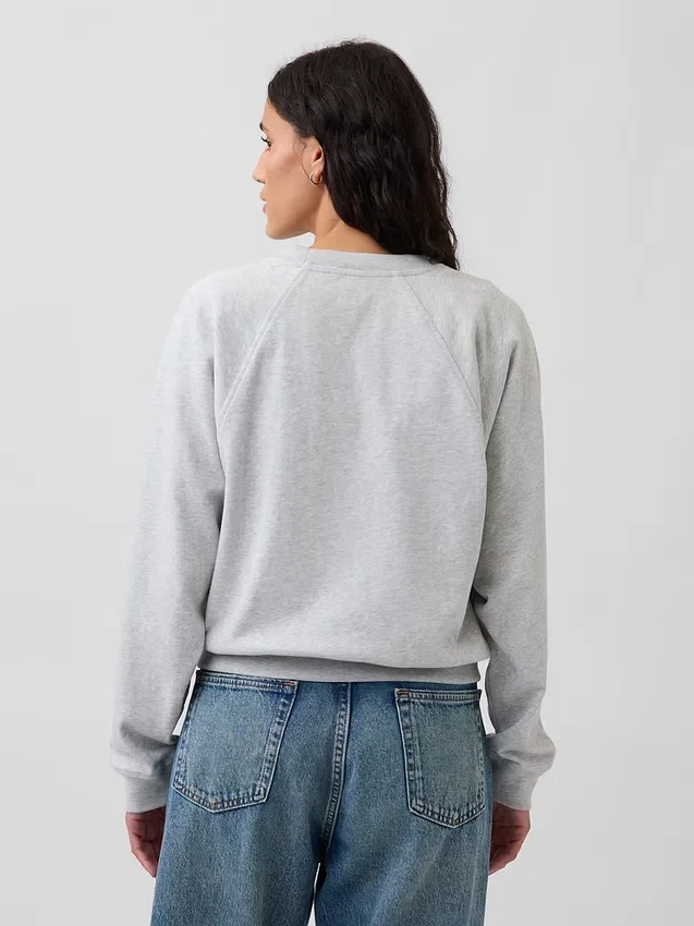 Vintagesoft Terry Raglan-genser