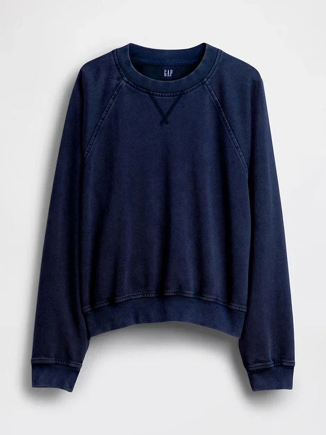 Vintagesoft Terry Raglan-genser