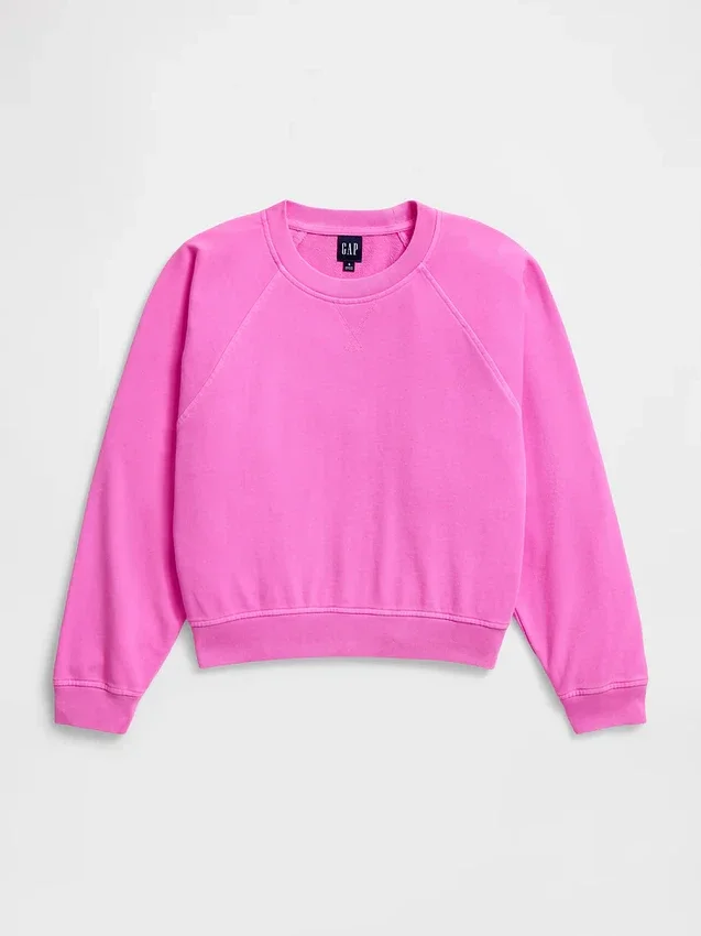 Vintagesoft Terry Raglan-genser