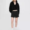 Vintagesoft Wedge Zip-hettegenser