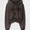 Vintagesoft Wedge Zip-hettegenser