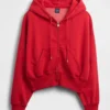 Vintagesoft Wedge Zip-hettegenser