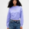 Vintagesoft Wicked Crop Wedge-genser