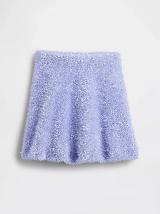 Wicked Tinsel Eyelash-genser-skjørt for barn