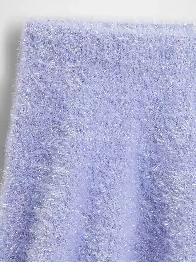 Wicked Tinsel Eyelash-genser-skjørt for barn